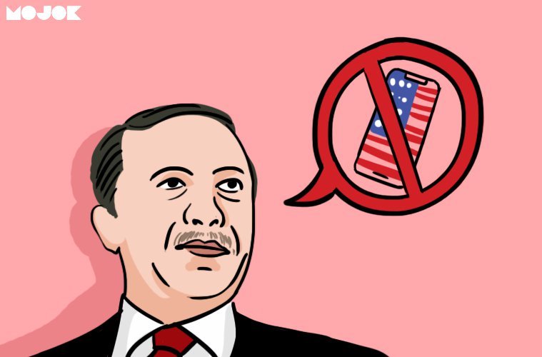 Turki Akan Boikot iPhone